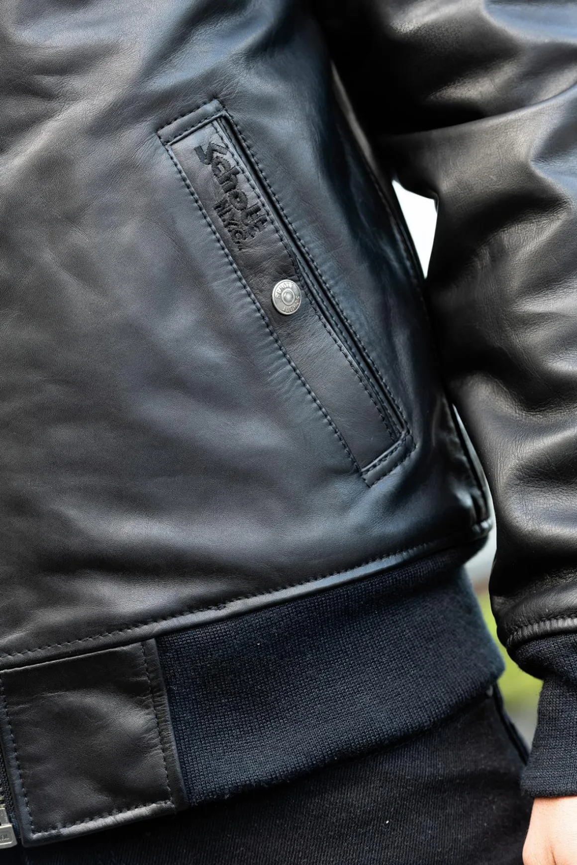 Blouson Homme Schott Lc1380 Black
