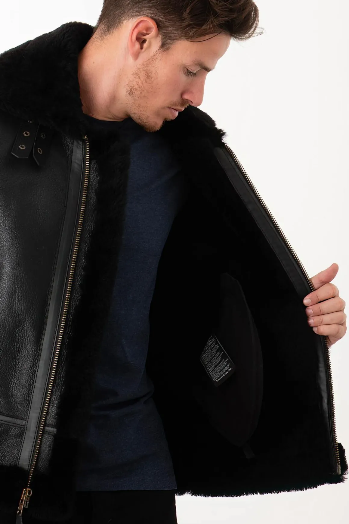Blouson Homme Schott Lc1259 Black