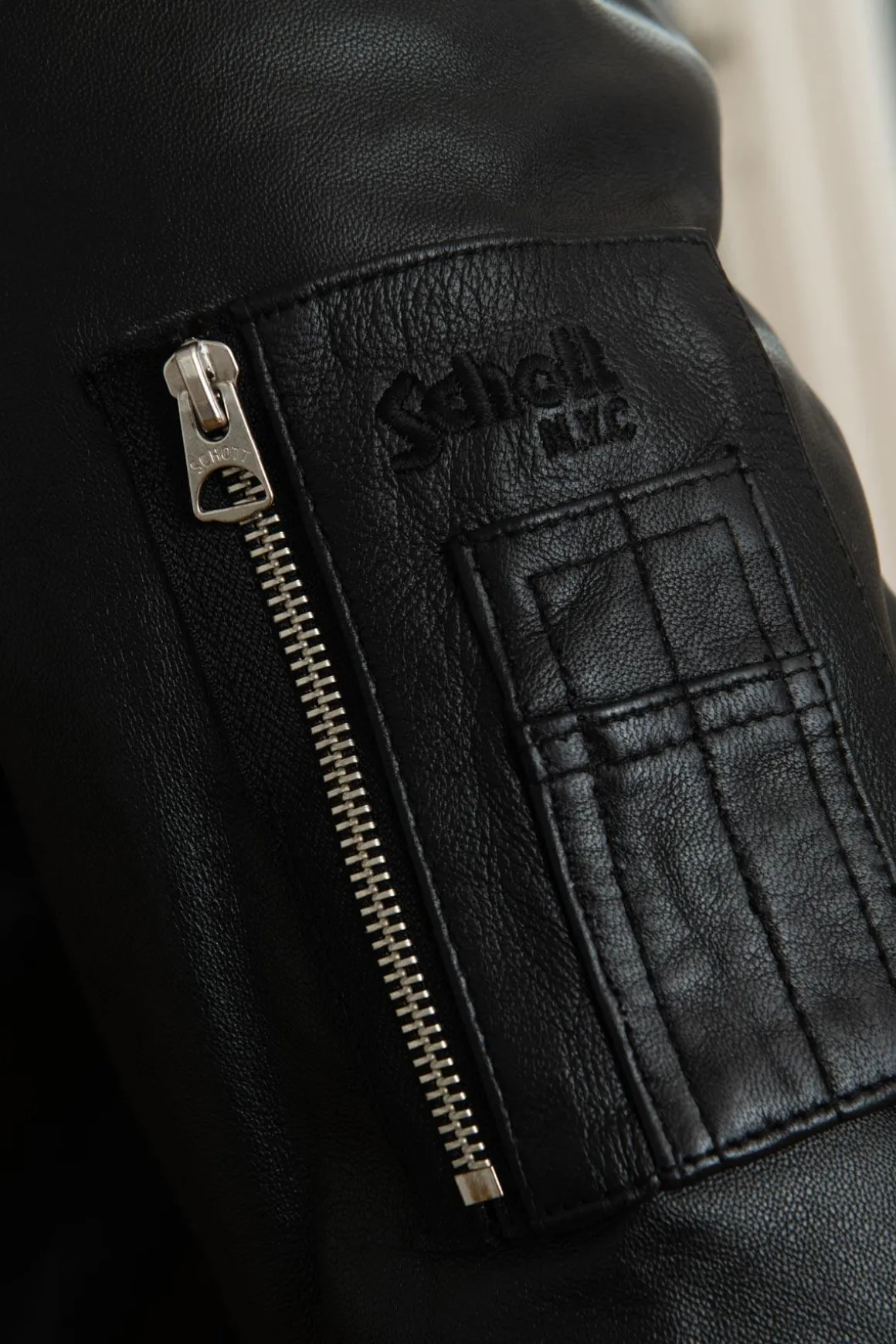 Blouson Homme Schott Lcbomb Black