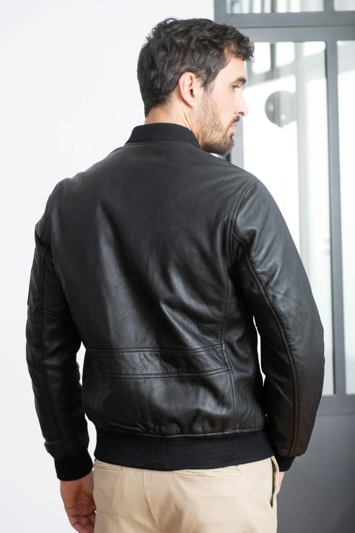 Blouson Homme Schott Lcbomb Black