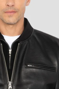 Blouson Homme Schott Lcbombzip Black