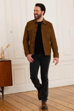 Blouson Homme Schott Lcbronxs Rust