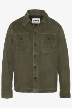 Blouson Homme Schott Lcbronxs Kaki