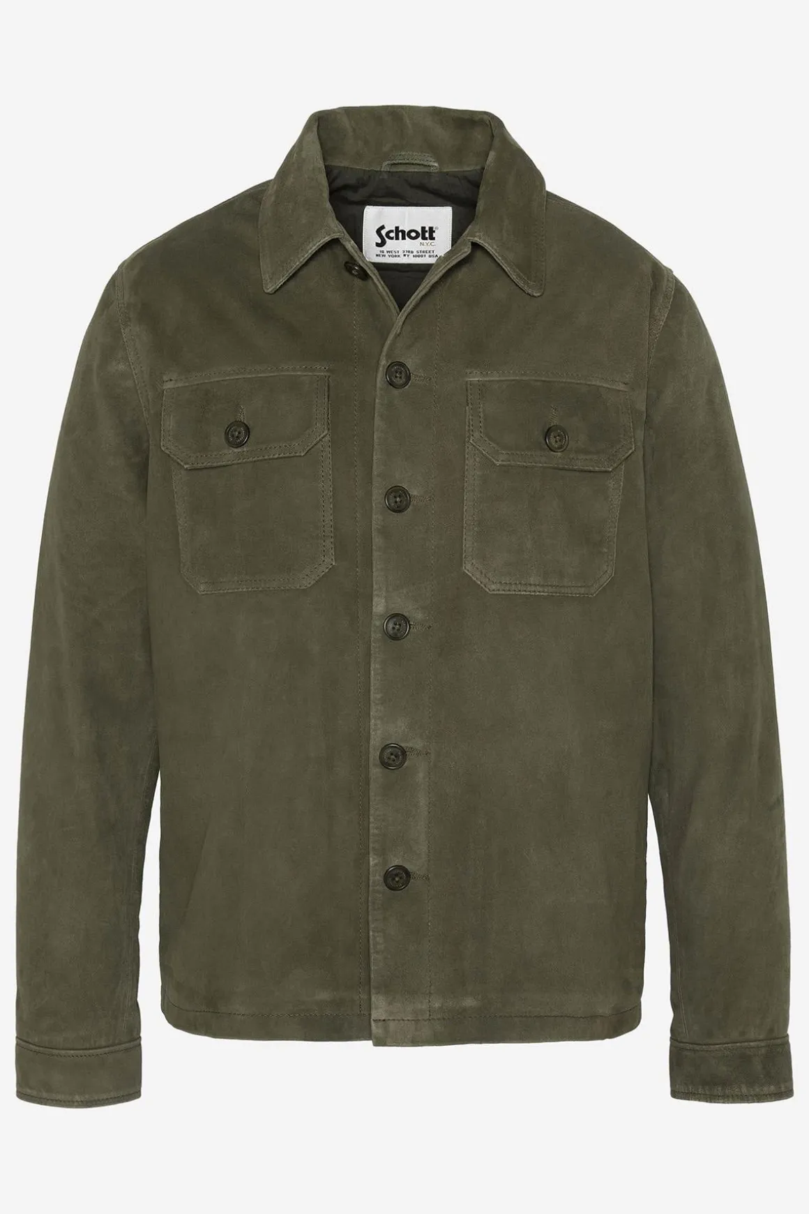 Blouson Homme Schott Lcbronxs Kaki