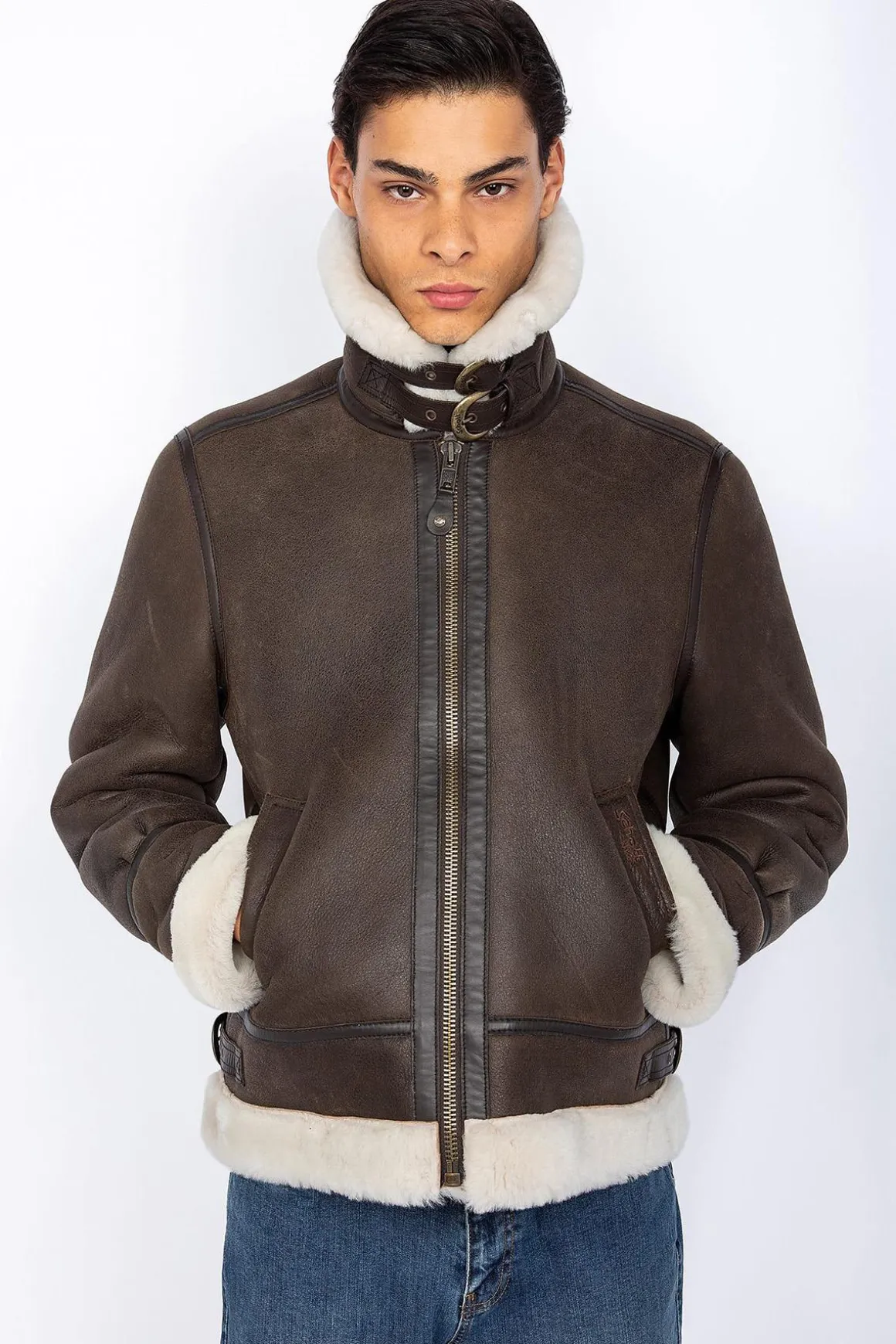 Blouson Homme Schott Lc1259 Brown