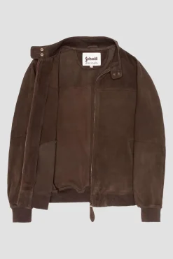 Blouson Homme Schott Lccabl Brown