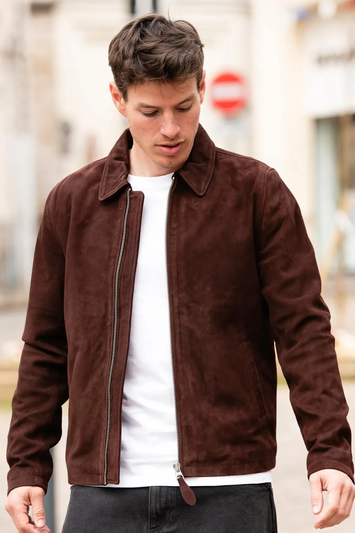 Blouson Homme Schott Lcclassics Dark Brown