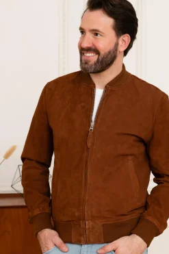 Blouson Homme Schott Lc300 Cognac