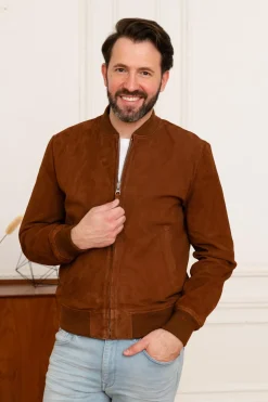Blouson Homme Schott Lc300 Cognac