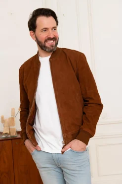 Blouson Homme Schott Lc300 Cognac