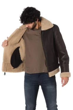 Blouson Homme Schott Lc1259 Cordovan/Cafe