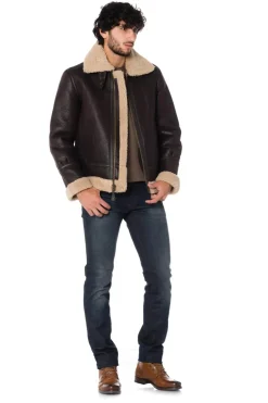Blouson Homme Schott Lc1259 Cordovan/Cafe