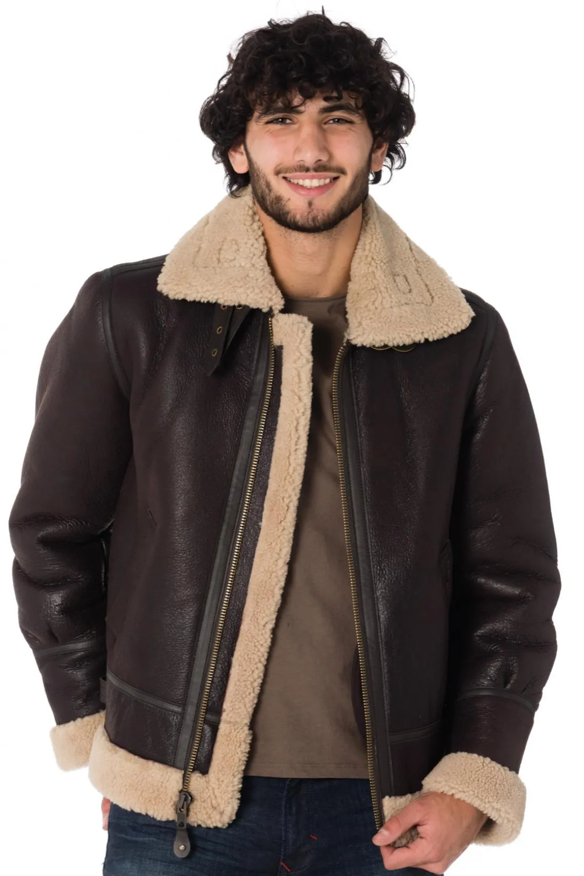 Blouson Homme Schott Lc1259 Cordovan/Cafe