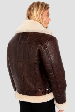 Blouson Homme Schott Lc1259Crack Brown