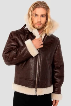 Blouson Homme Schott Lc1259Crack Brown