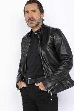 Blouson Homme Schott Lc940D Black