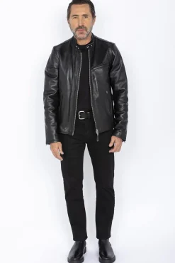 Blouson Homme Schott Lc940D Black