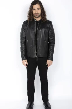 Blouson Homme Schott Lc949D Black