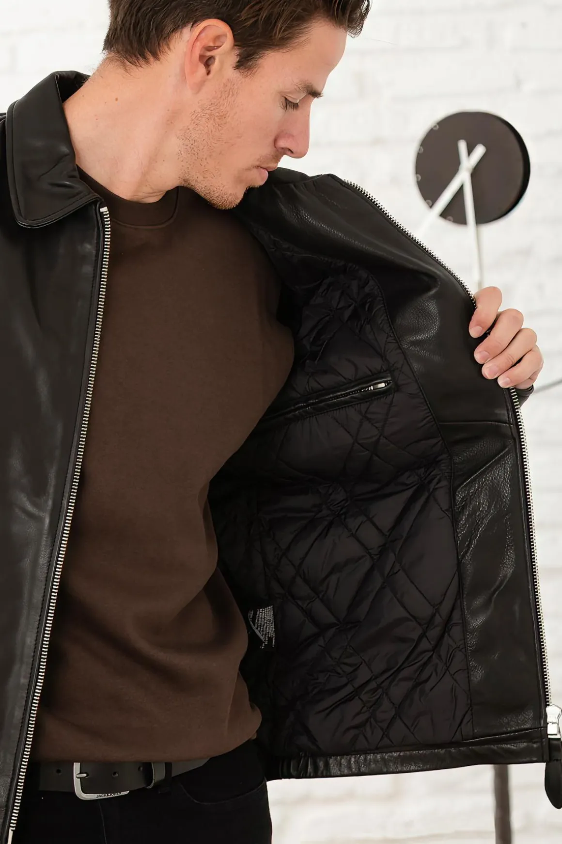Blouson Homme Schott Lc9521D Black