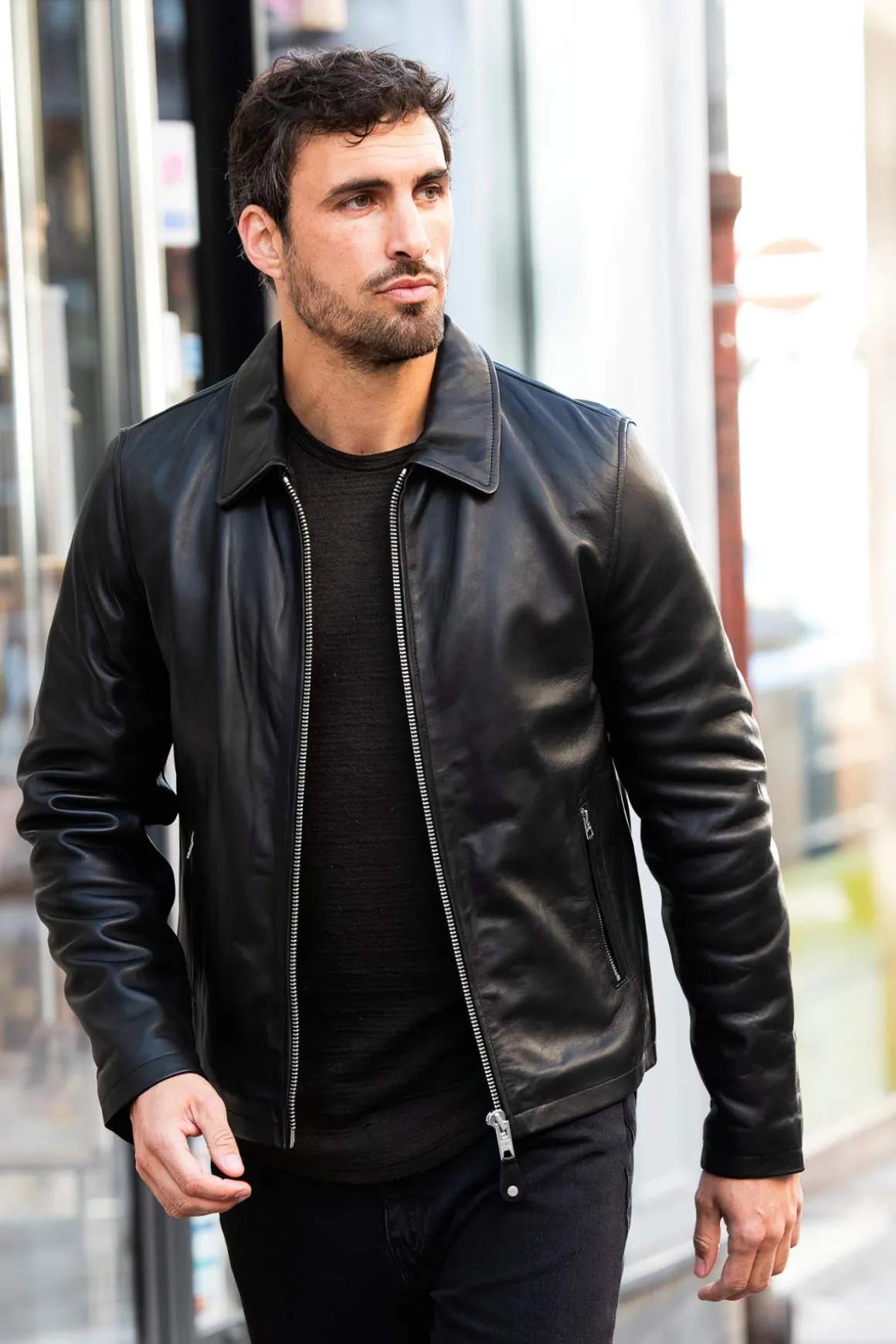 Blouson Homme Schott Lcdenzel Black