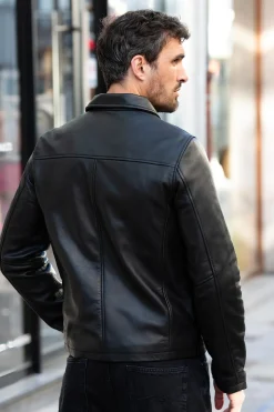 Blouson Homme Schott Lcdenzel Black