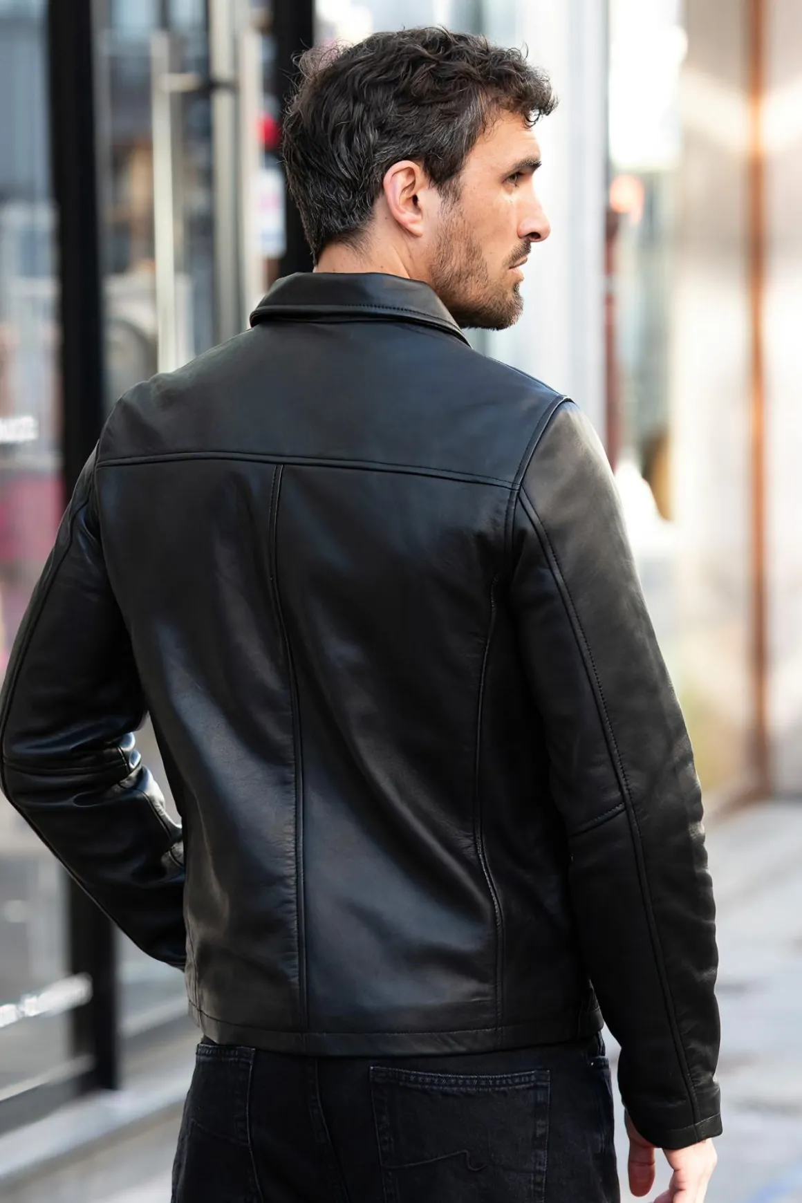 Blouson Homme Schott Lcdenzel Black