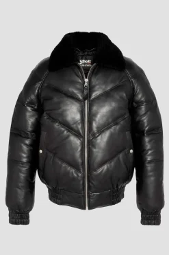 Blouson Homme Schott Lcdownw25 Black
