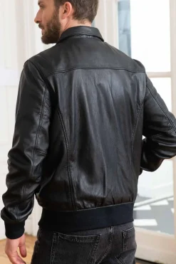Blouson Homme Schott Lcflightwx Navy