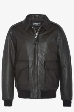 Blouson Homme Schott Lcflightwx Brown