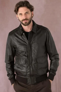 Blouson Homme Schott Lcflightwx Brown