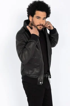 Blouson Homme Schott Lcflyvint Black