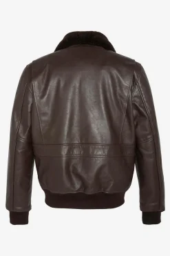 Blouson Homme Schott Lcflyw22 Brown