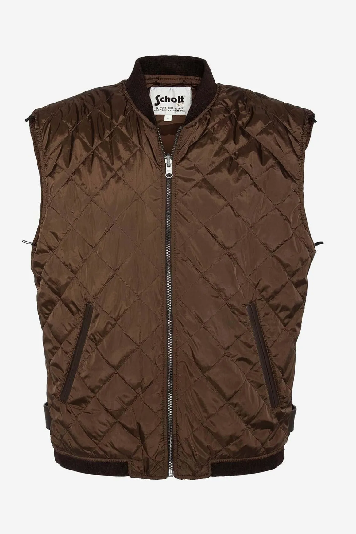 Blouson Homme Schott Lcflyw22 Brown