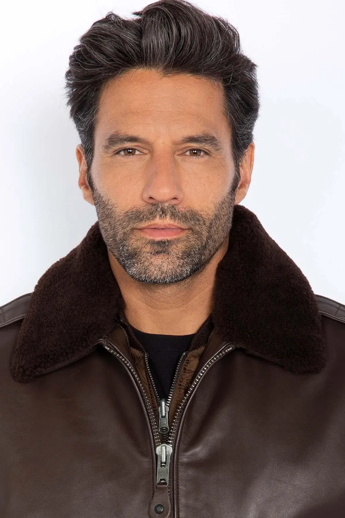 Blouson Homme Schott Lcflyw22 Brown