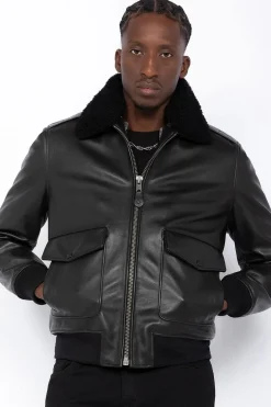 Blouson Homme Schott Lcflyw22 Black