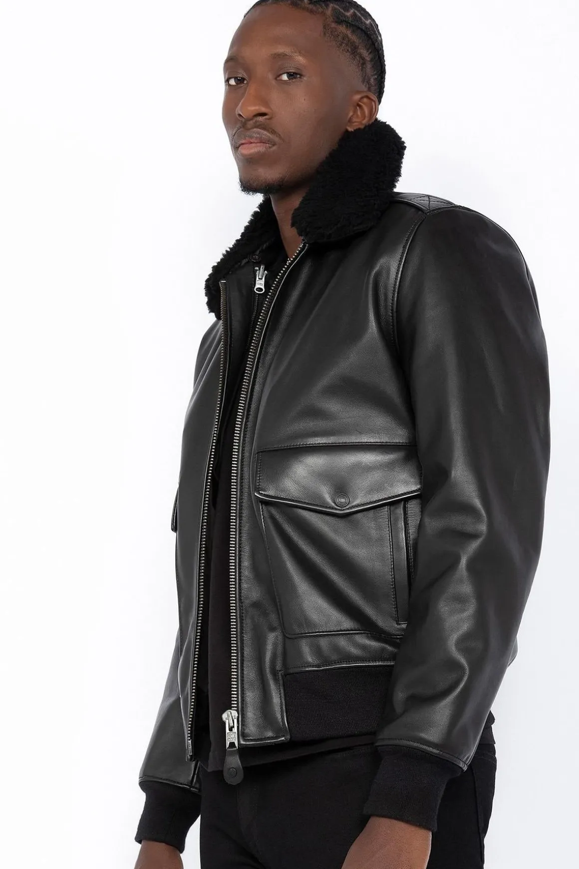 Blouson Homme Schott Lcflyw22 Black