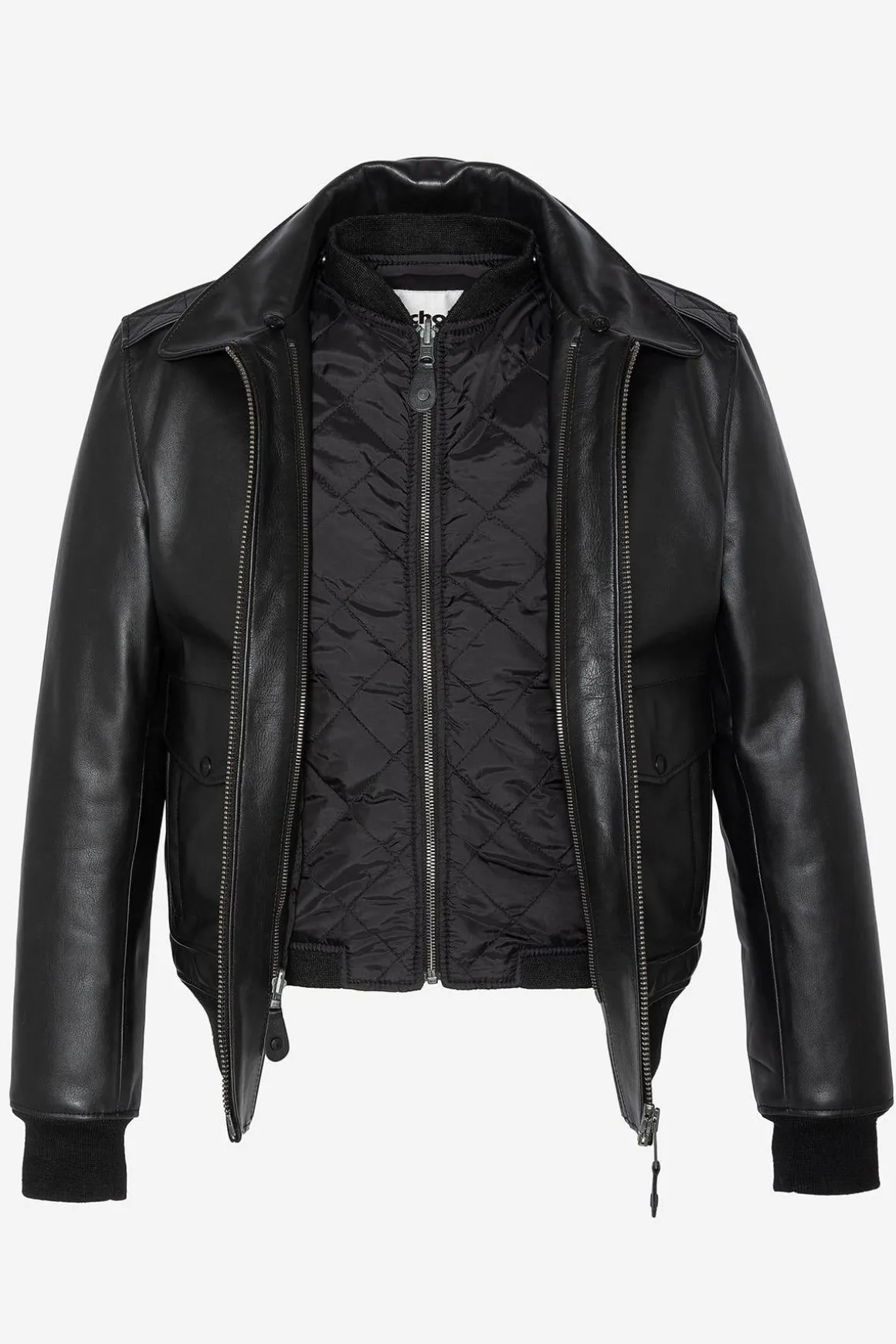 Blouson Homme Schott Lcflyw22 Black