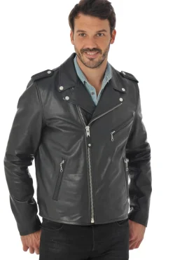 Blouson Homme Schott Lc1140Icon Black X