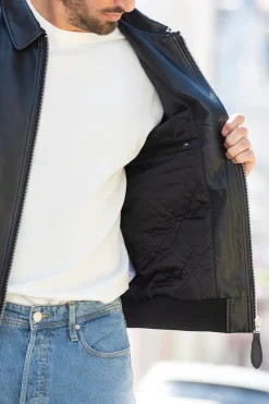 Blouson Homme Schott Lcjet Black