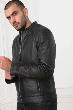 Blouson Homme Schott Lcjulian Black