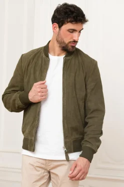 Blouson Homme Schott Lc300 Kaki