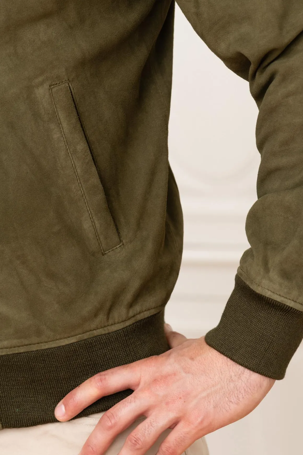 Blouson Homme Schott Lc300 Kaki