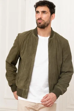 Blouson Homme Schott Lc300 Kaki