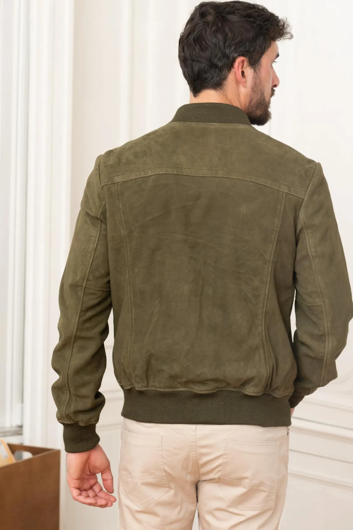 Blouson Homme Schott Lc300 Kaki