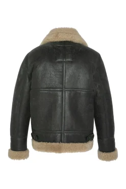 Blouson Homme Schott Lc1259 Kaki/Beige