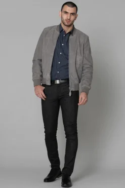 Blouson Homme Schott Lc300 Light Grey