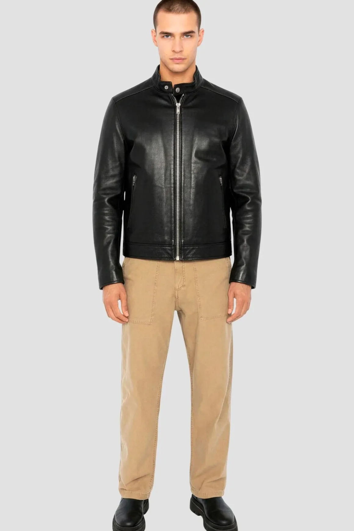 Blouson Homme Schott Lcmemphis25 Black