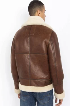 Blouson Homme Schott Lc1259 Moka