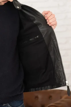 Blouson Homme Schott Lcmotorlamb Black
