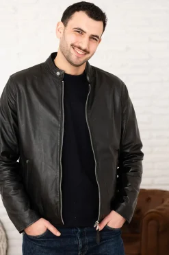 Blouson Homme Schott Lcmotorlamb Black